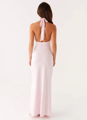 Robe longue Nicola - Rose