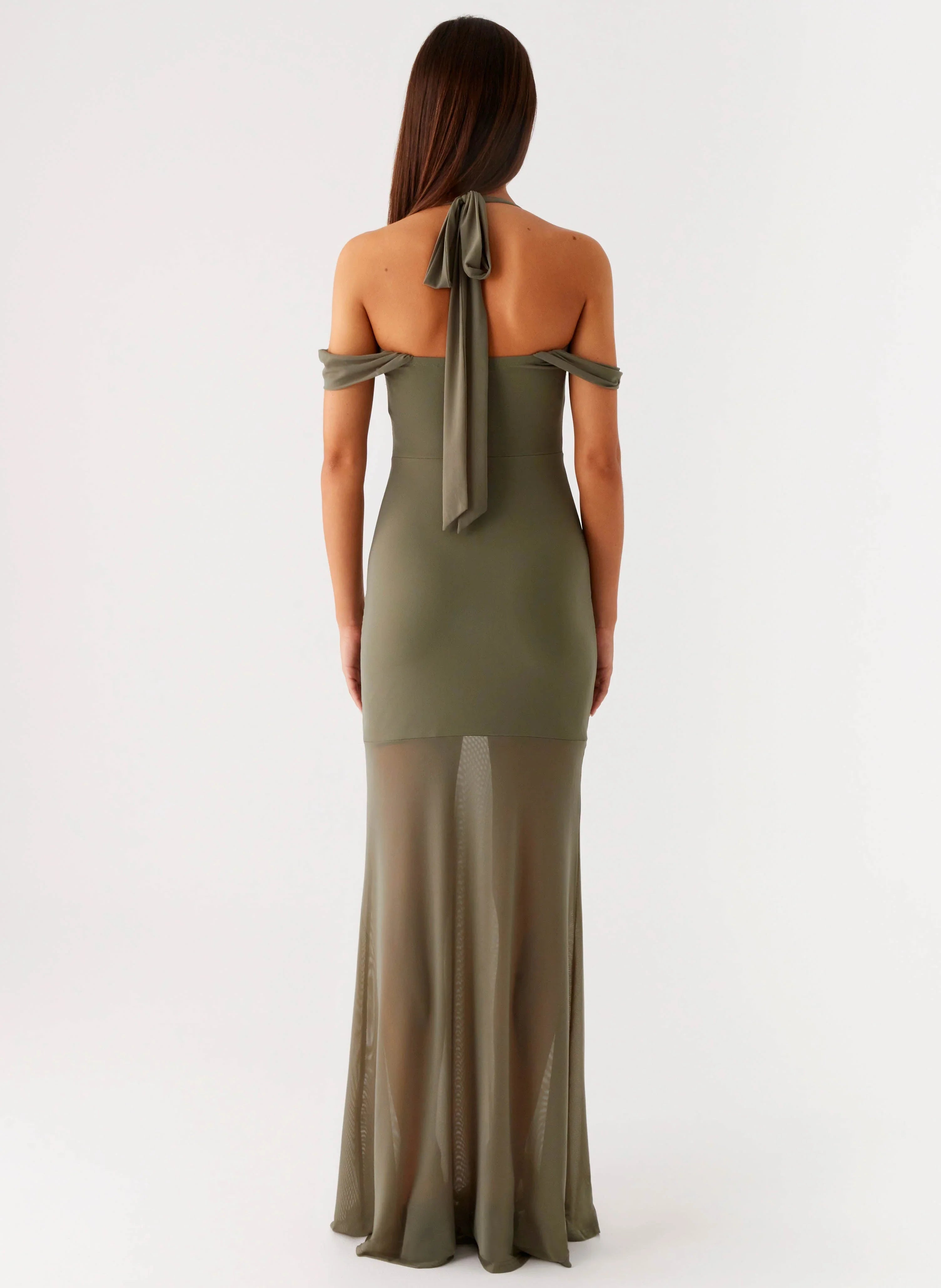 Robe longue Ivy Lane - Olive