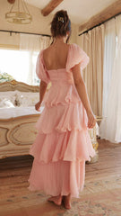 Robe longue Lanelle - Rose