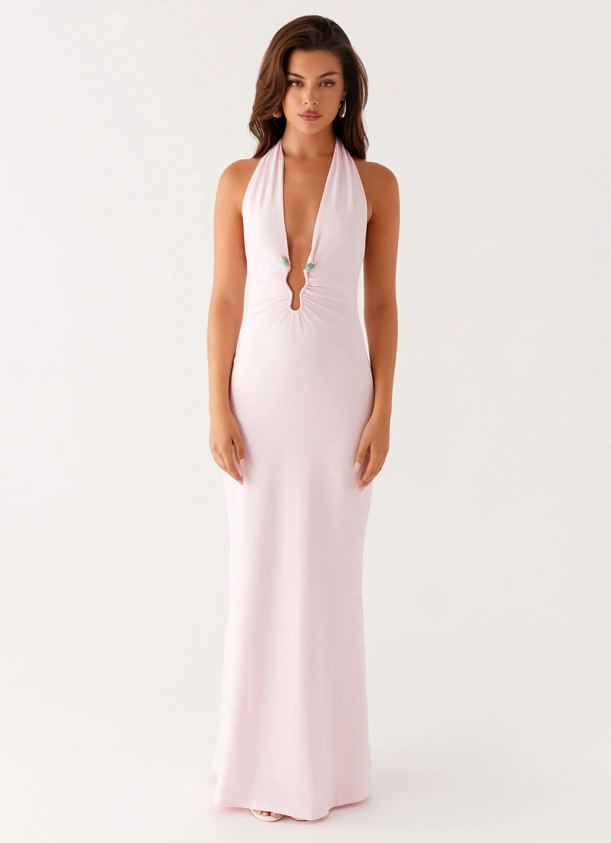 Robe longue Nicola - Rose