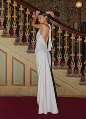 Robe longue Jasmanie - Blanc