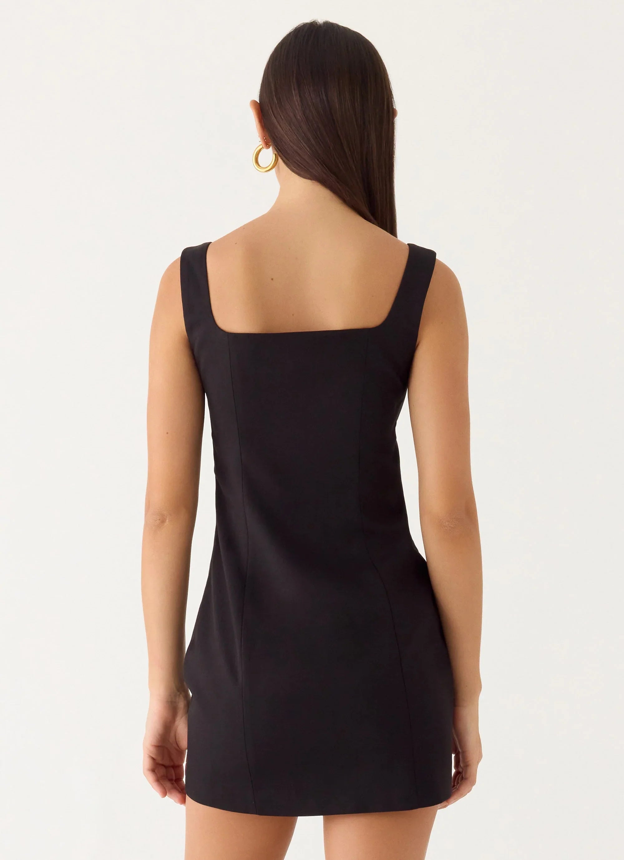 Mini-robe moulante courte - Noir