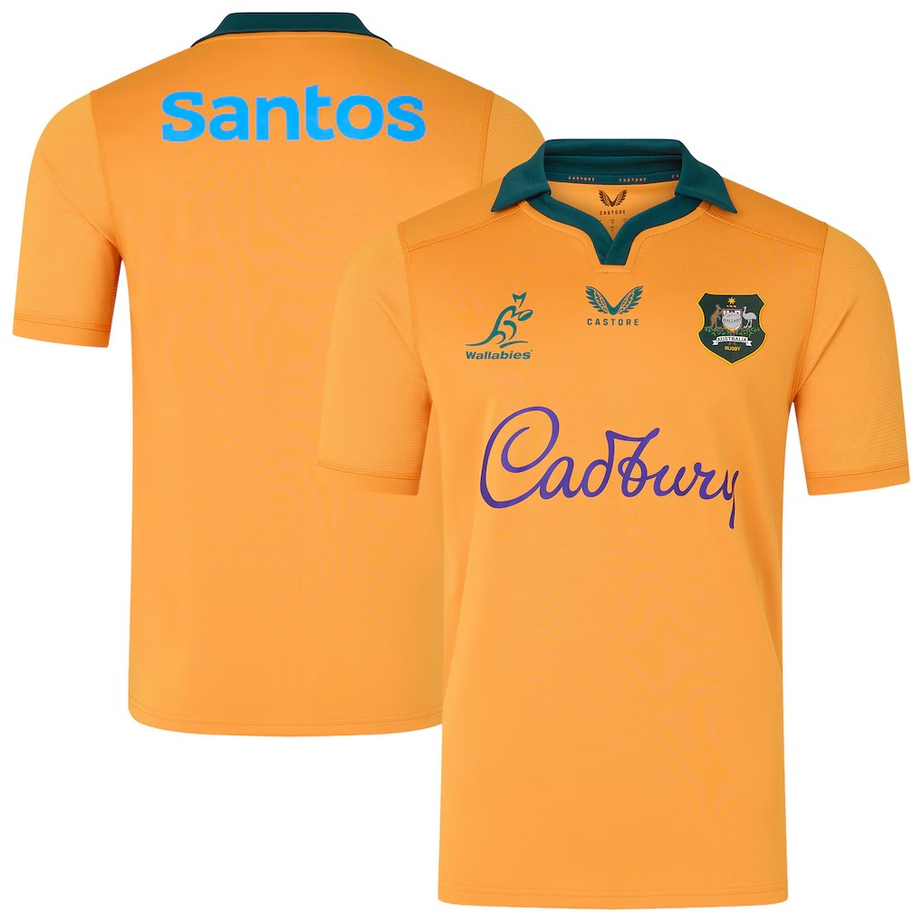 Wallabies Home Replica Jersey 2026/27 - Yellow