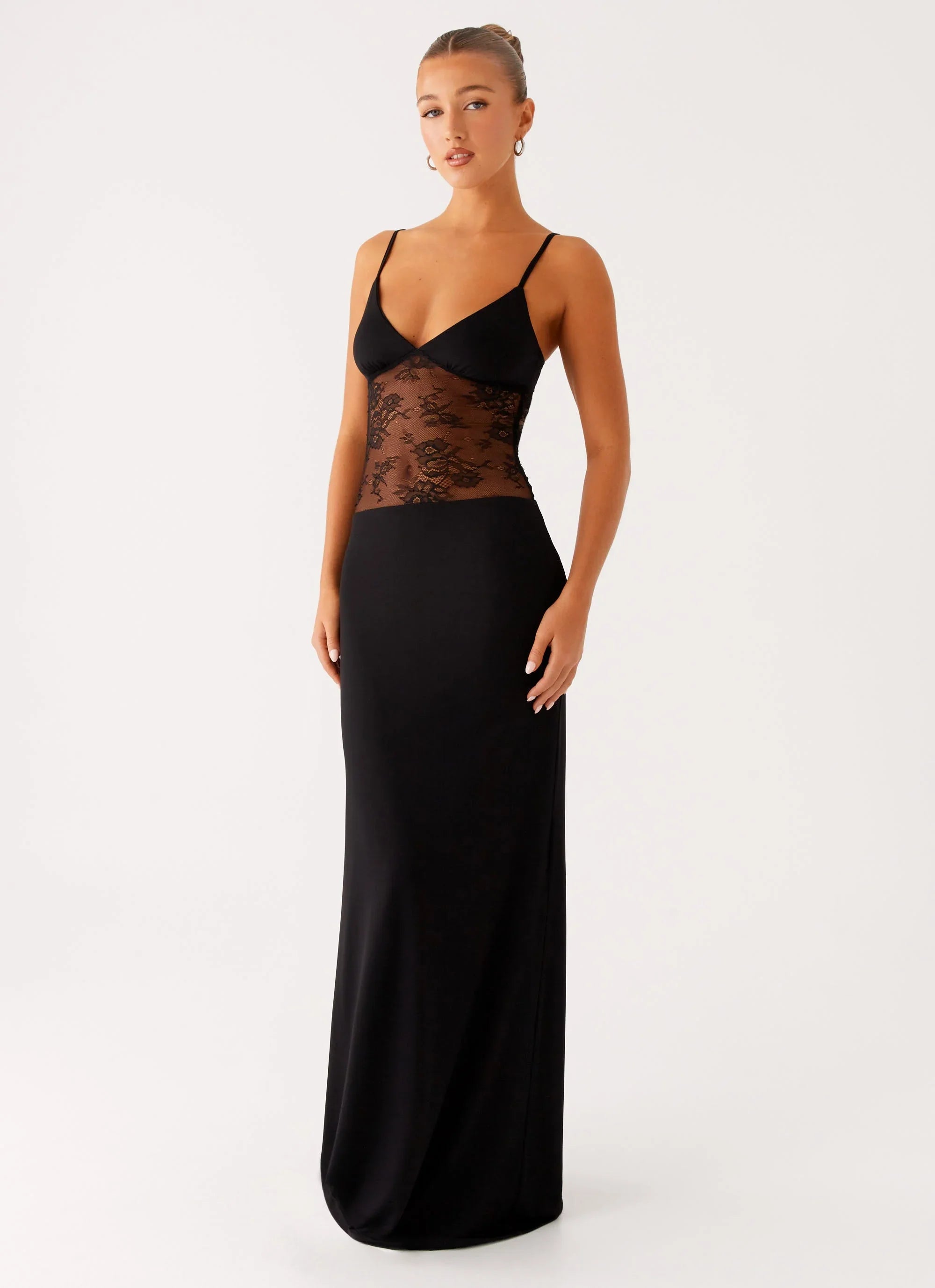 Robe longue Envy - Noir