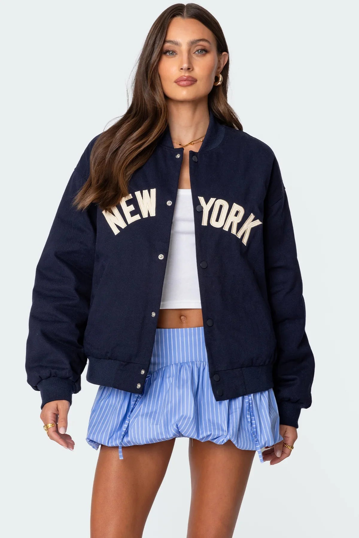 Blouson aviateur oversized Big Apple