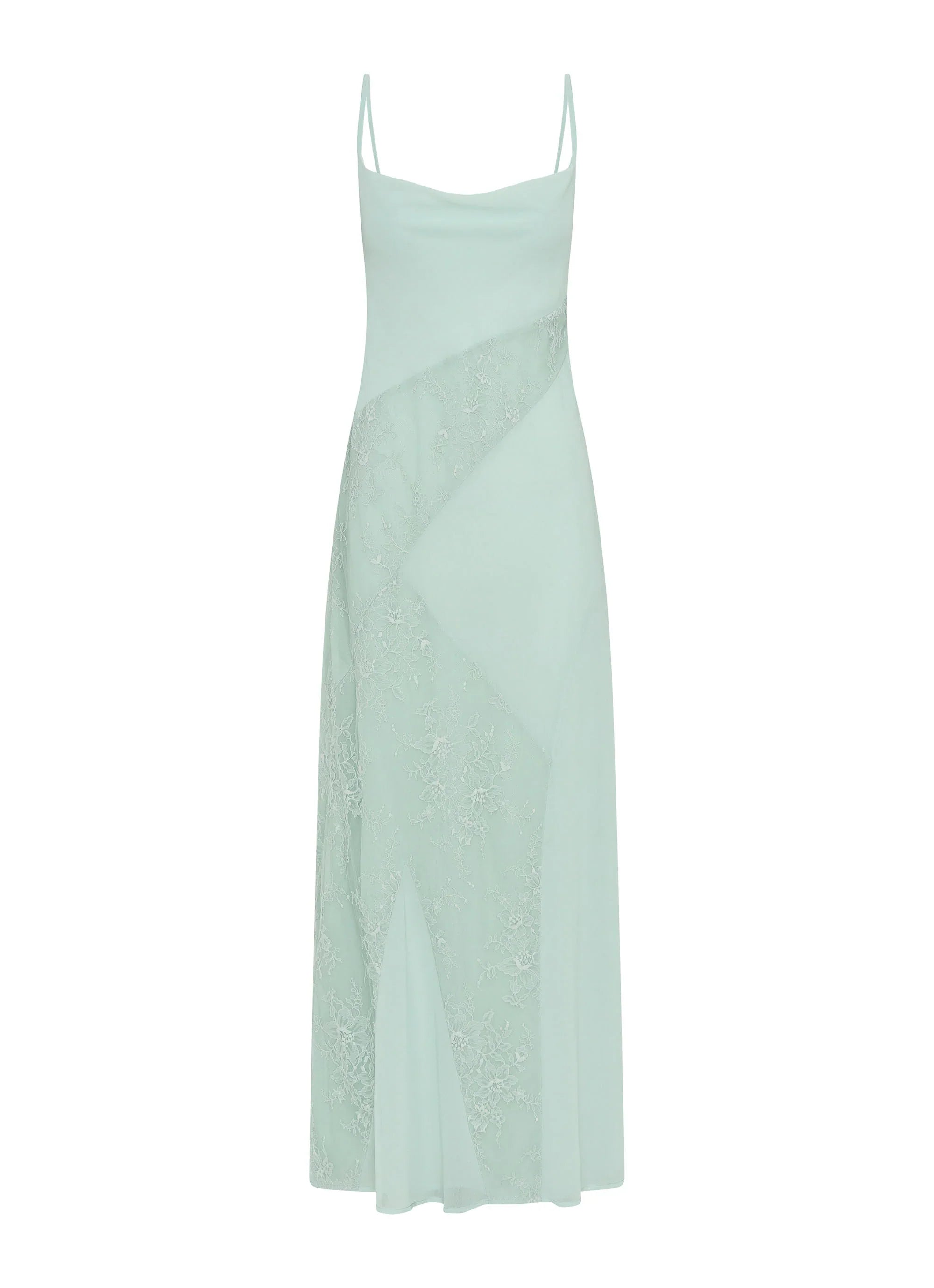 Robe longue Gabriana - Sauge