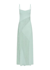 Robe longue Gabriana - Sauge
