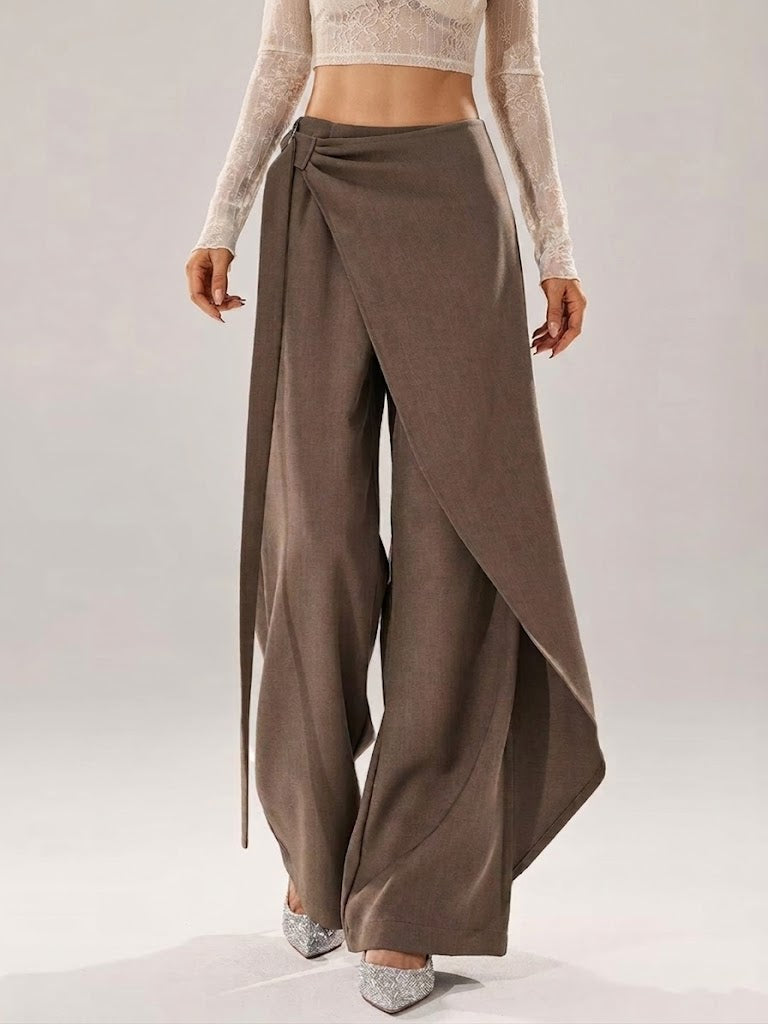 Stylish Casual Straight-leg Trousers