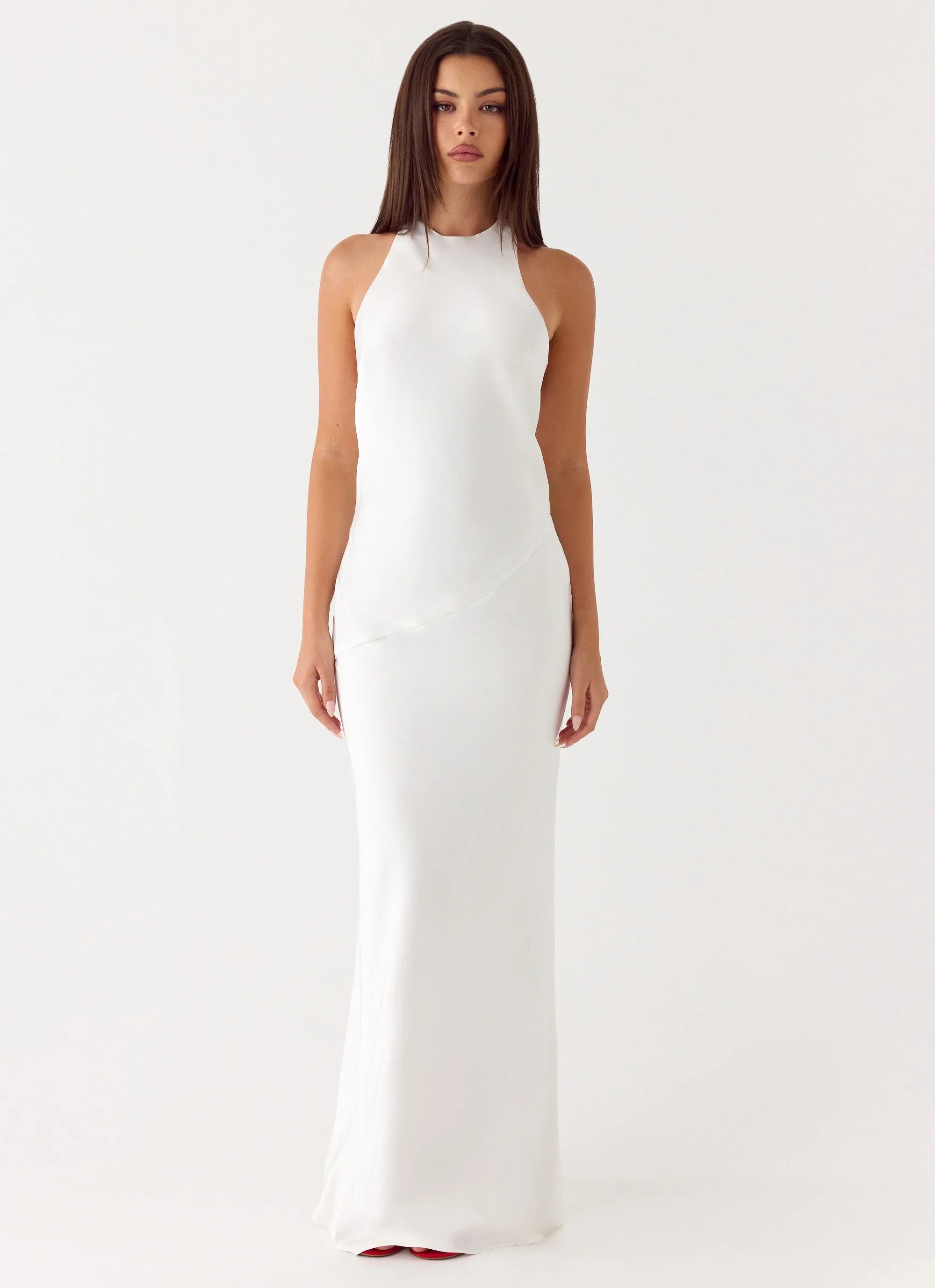 Robe longue Jasmanie - Blanc