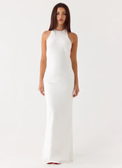 Robe longue Jasmanie - Blanc