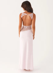 Robe longue Lucinda - Rose
