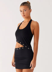 Mini-robe Riot - Noir