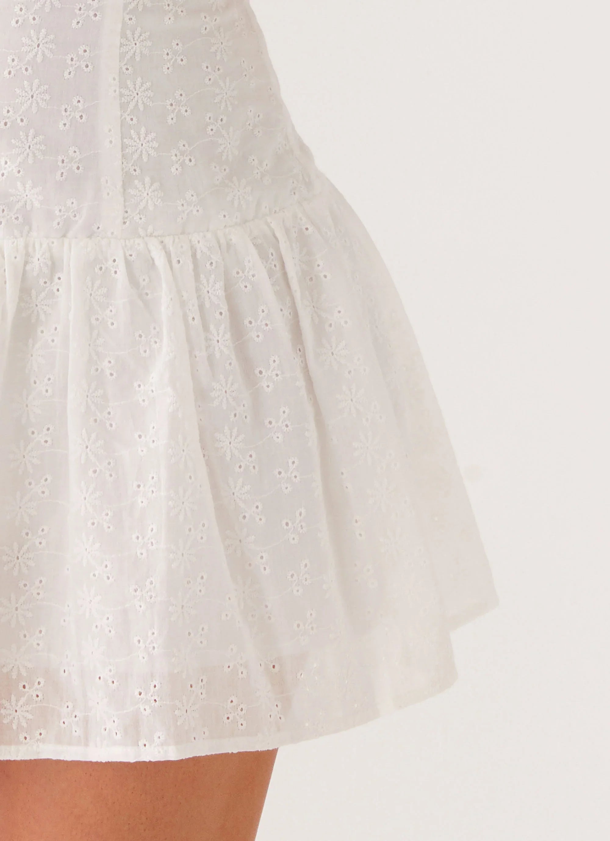 Mini-robe Palm Springs - Blanc