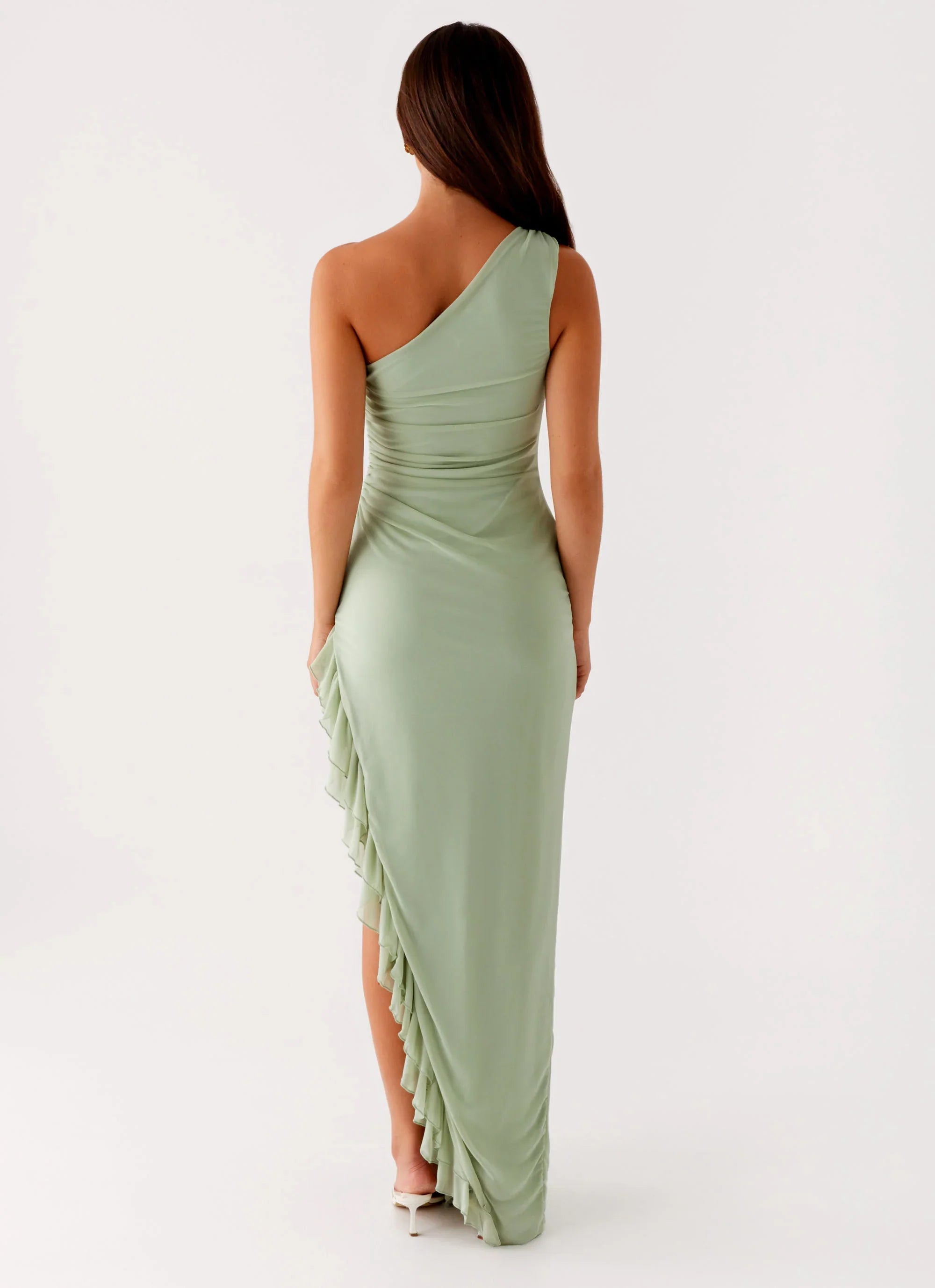 Robe longue Clarence - Sauge