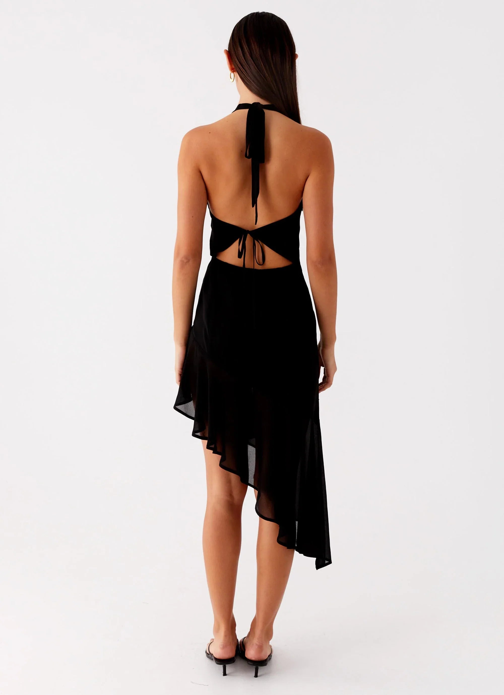 Robe Midi Clean Slate - Noir