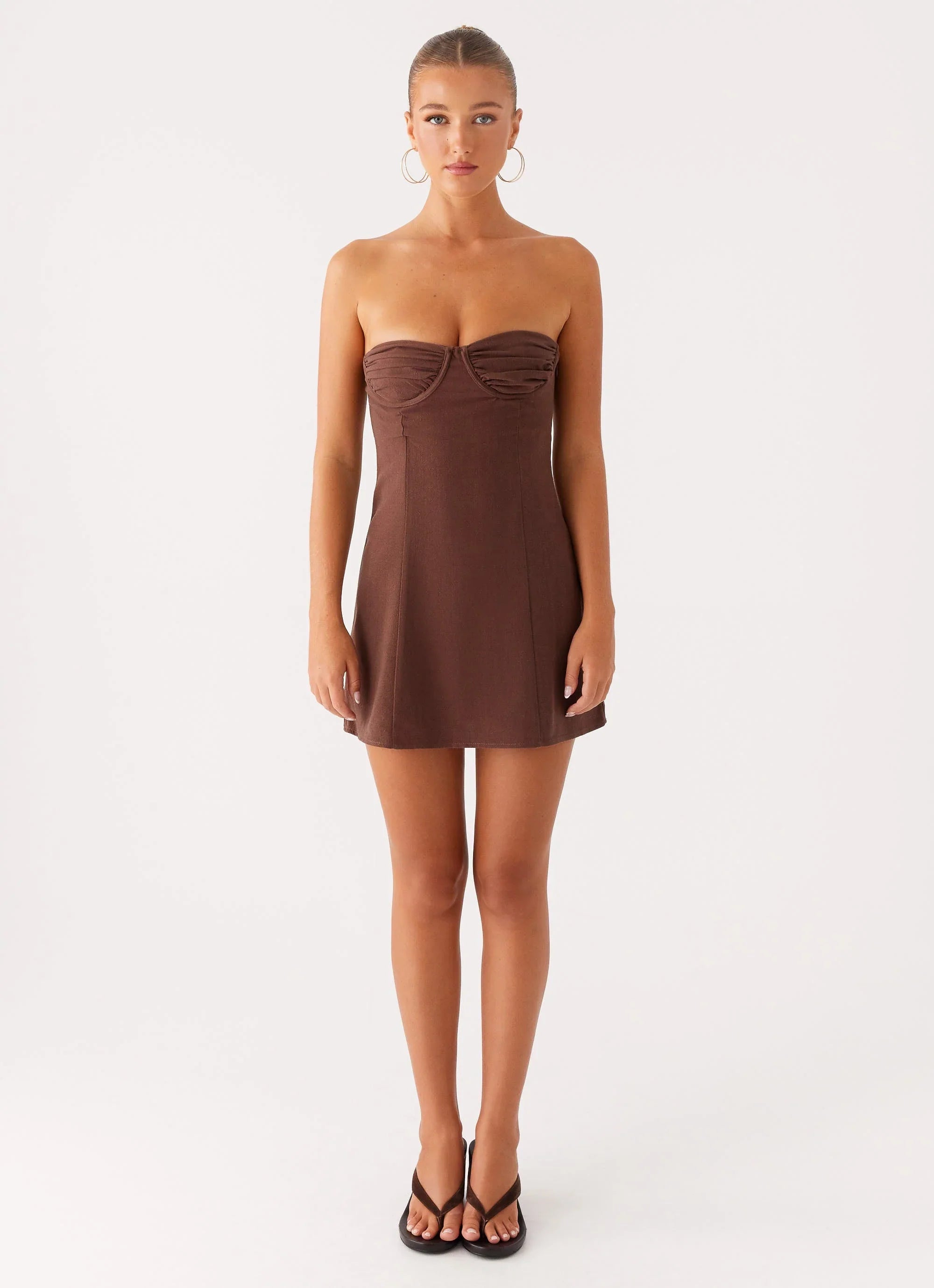 Mini-robe Ludo - Chocolat