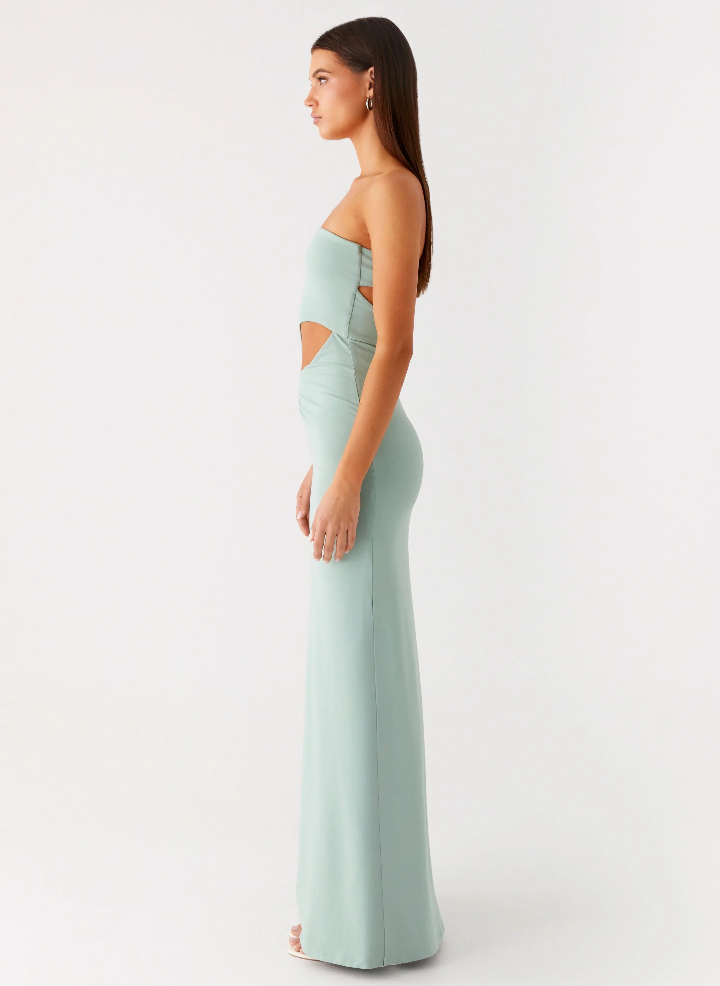 Robe longue Laurella - Sauge