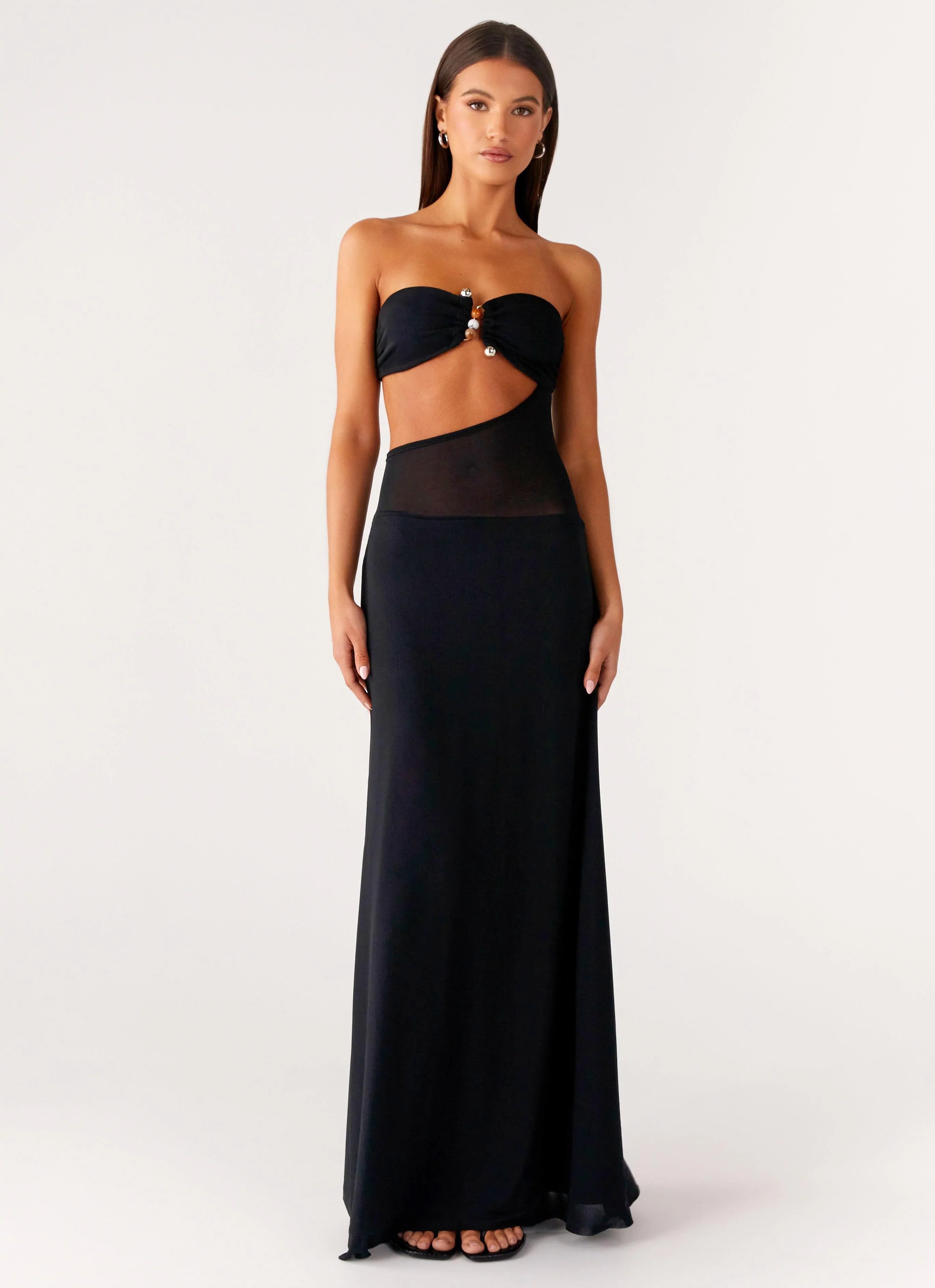 Robe longue « No Apologies » - Noire