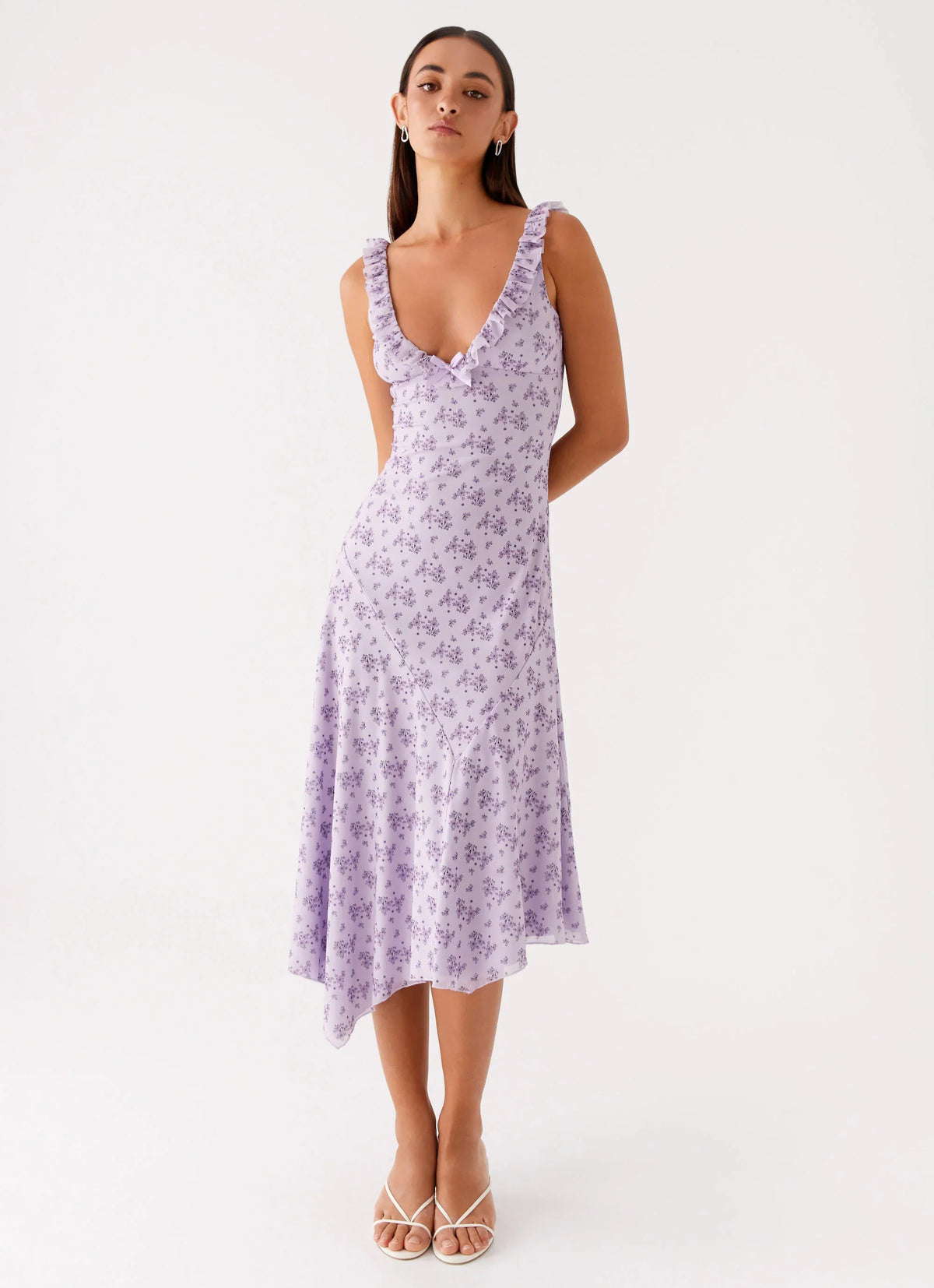 Robe Midi Asteri - Lavande des Prés