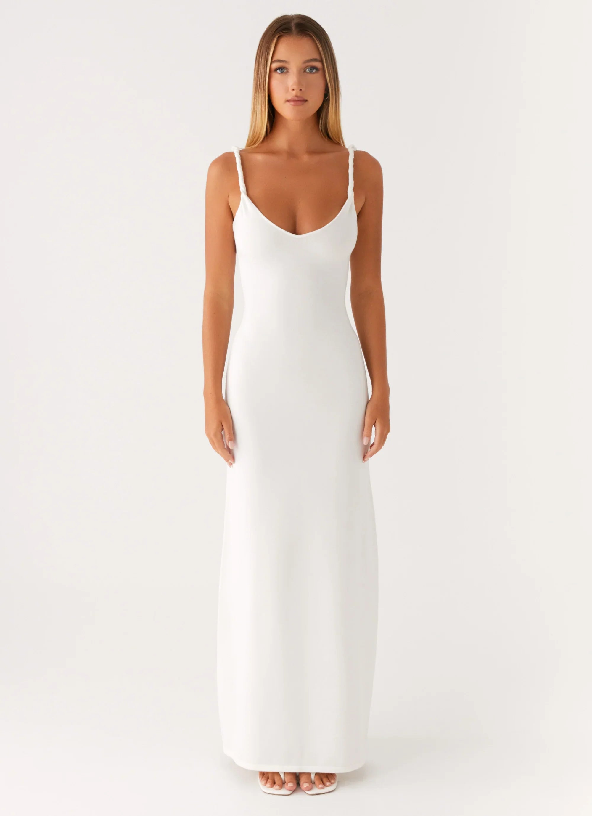 Robe longue Anastasia - Ivoire