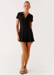 Mini-robe Alondra - Noir