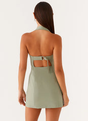 Robe Halter Bianca - Sauge