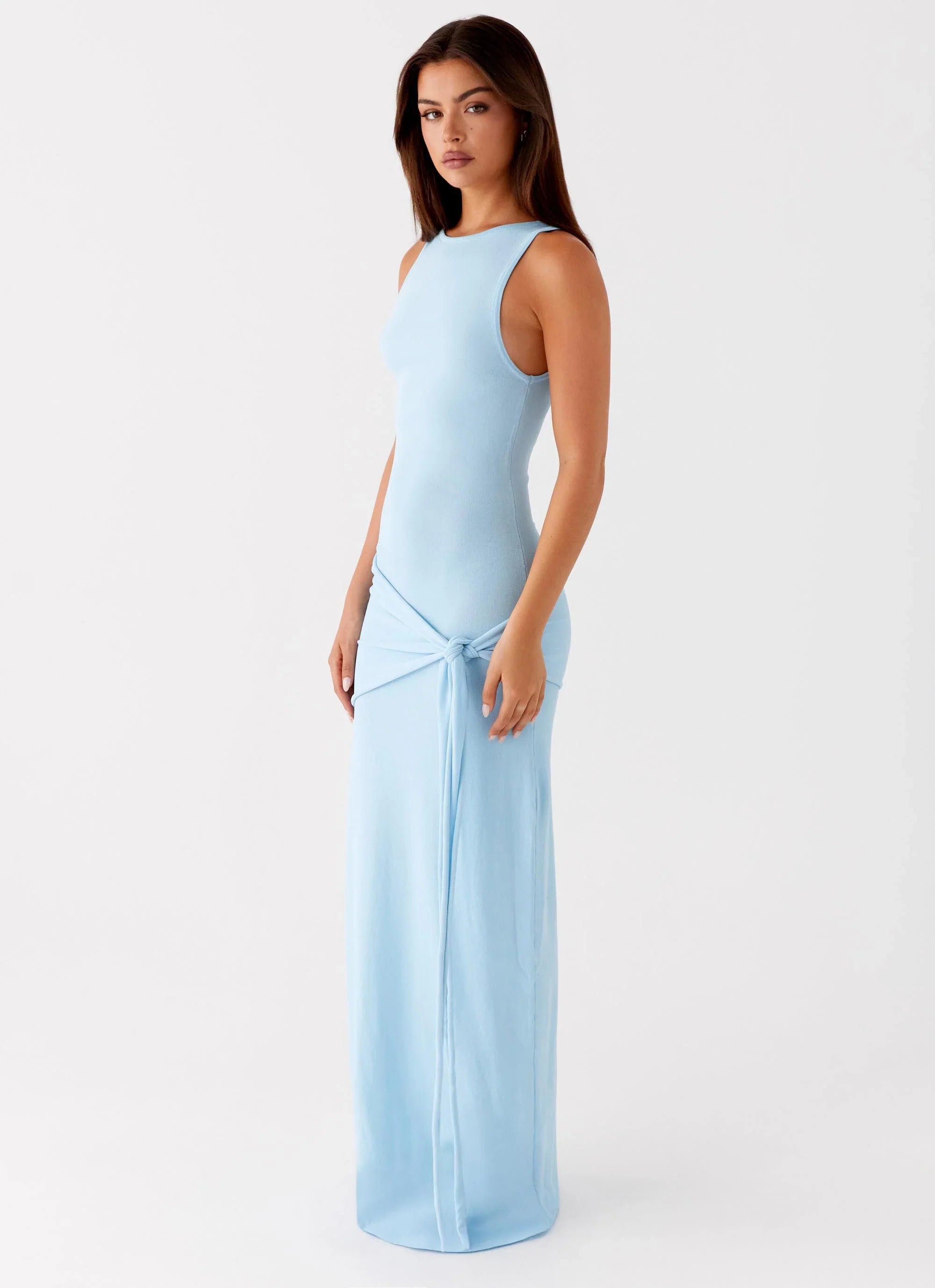 Robe longue Leona - Turquoise