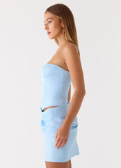 Mini-robe Cosmala - Bleu layette