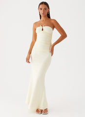 Robe longue Rudy - Jaune