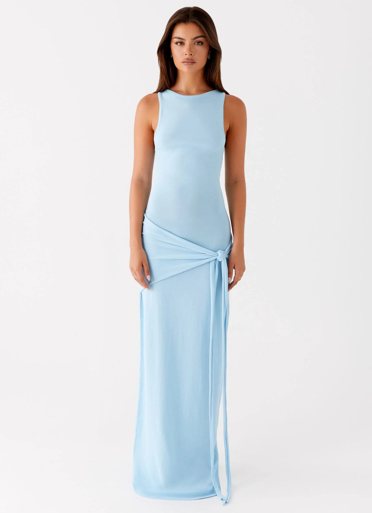 Robe longue Leona - Turquoise