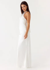 Robe longue Jasmanie - Blanc