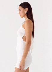 Mini-robe Poetry – Blanc