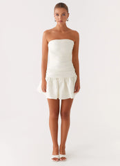 Mini-robe Rayon de lumière - Blanc