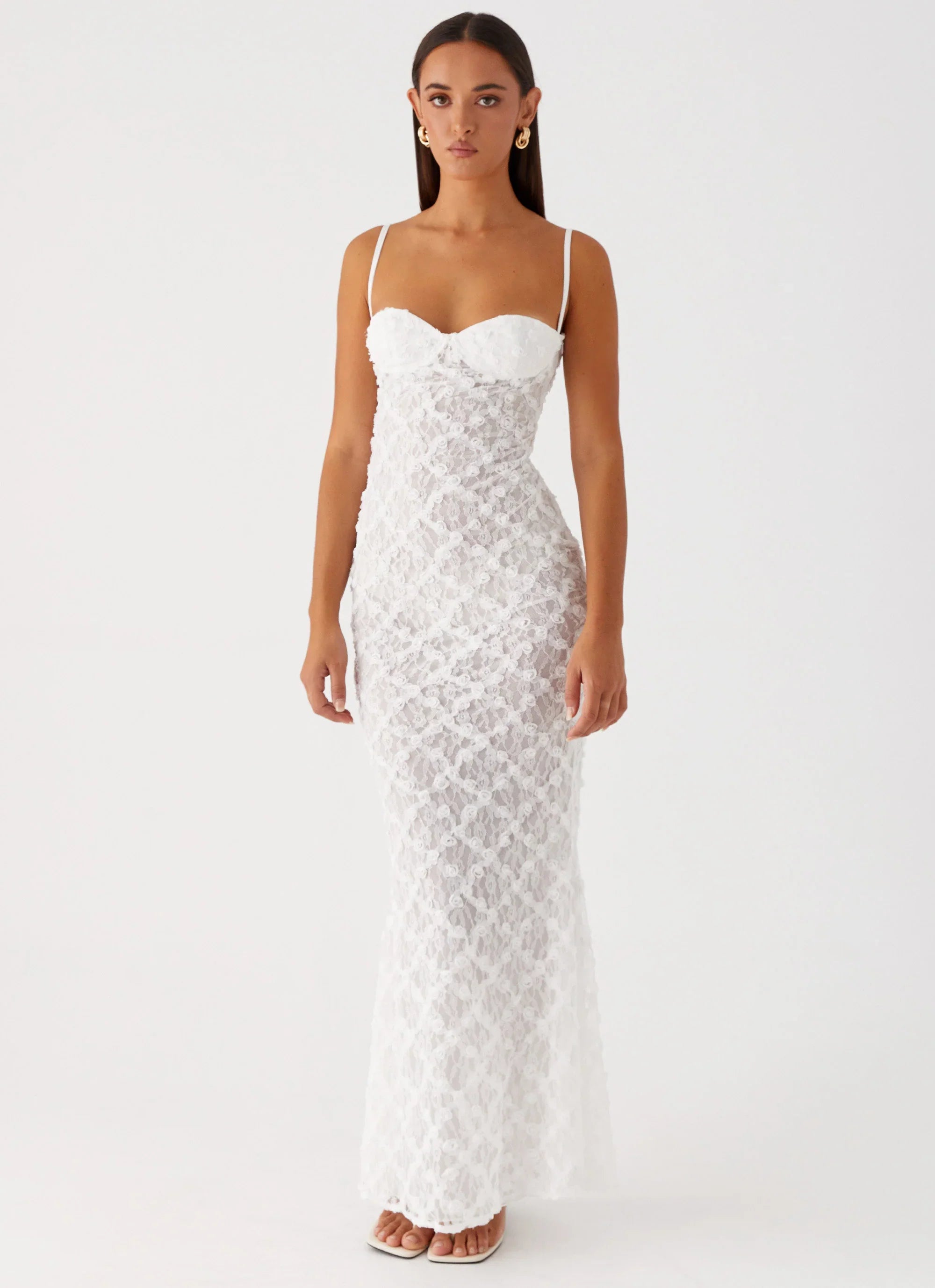 Robe longue That Girl - Blanche