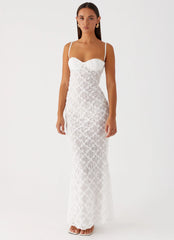 Robe longue That Girl - Blanche