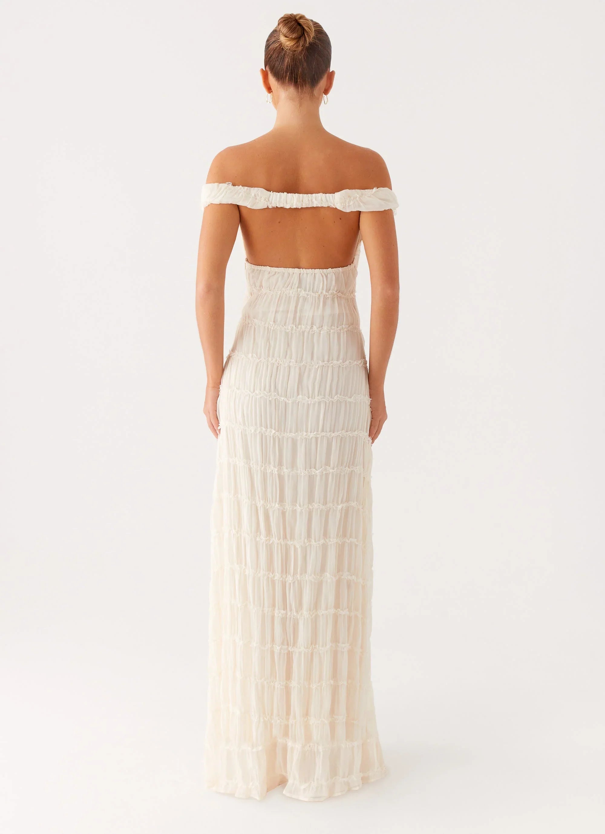 Robe longue Embrace - Ivoire