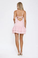 Mini-robe Polaroid Daydream rose