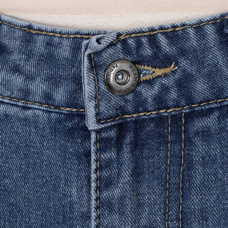 Stylish Light Blue High-Waisted Flared Jeans for a Chic Look