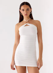 Mini-robe Poetry – Blanc