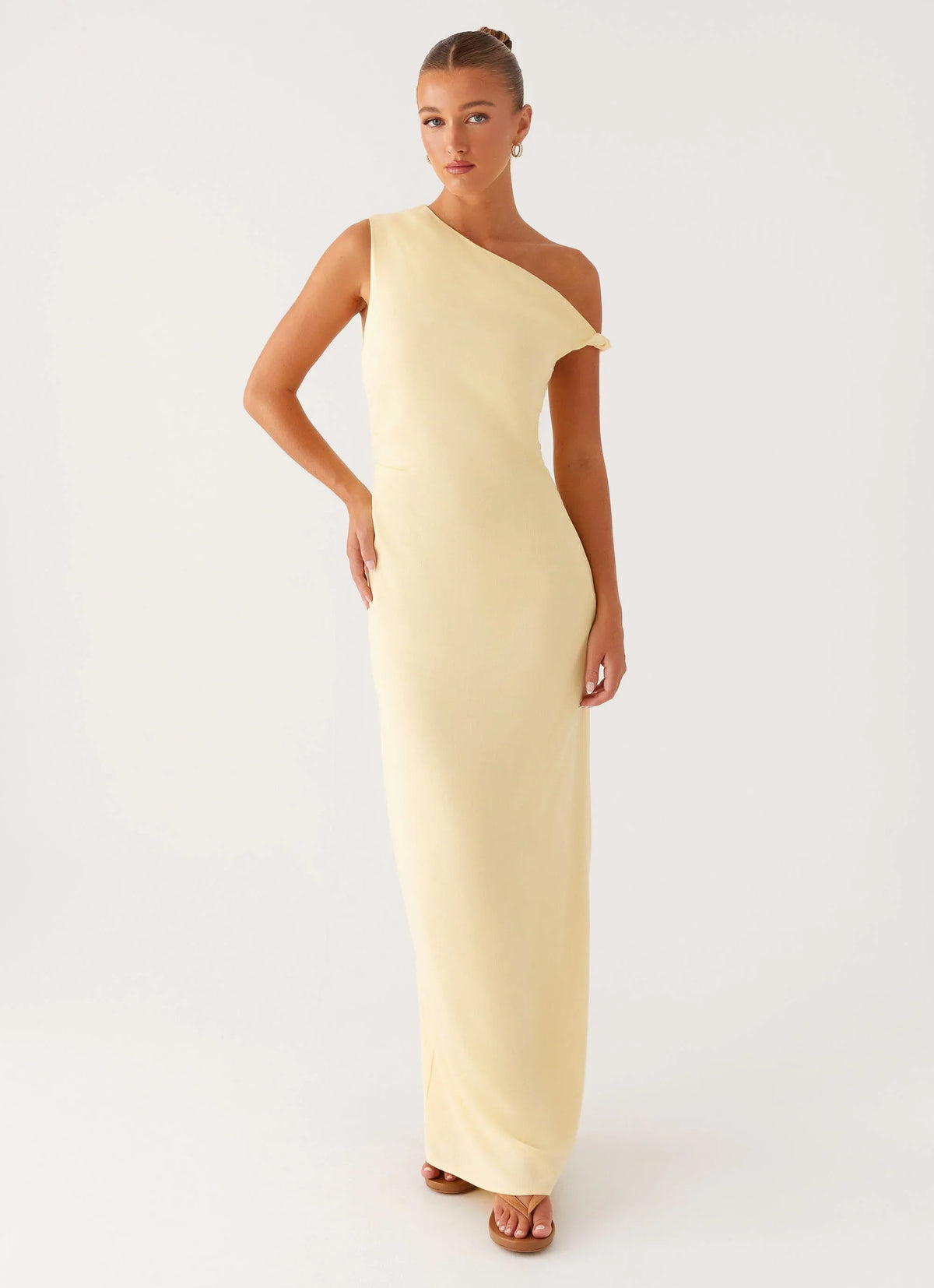 Robe longue McKenna - Jaune