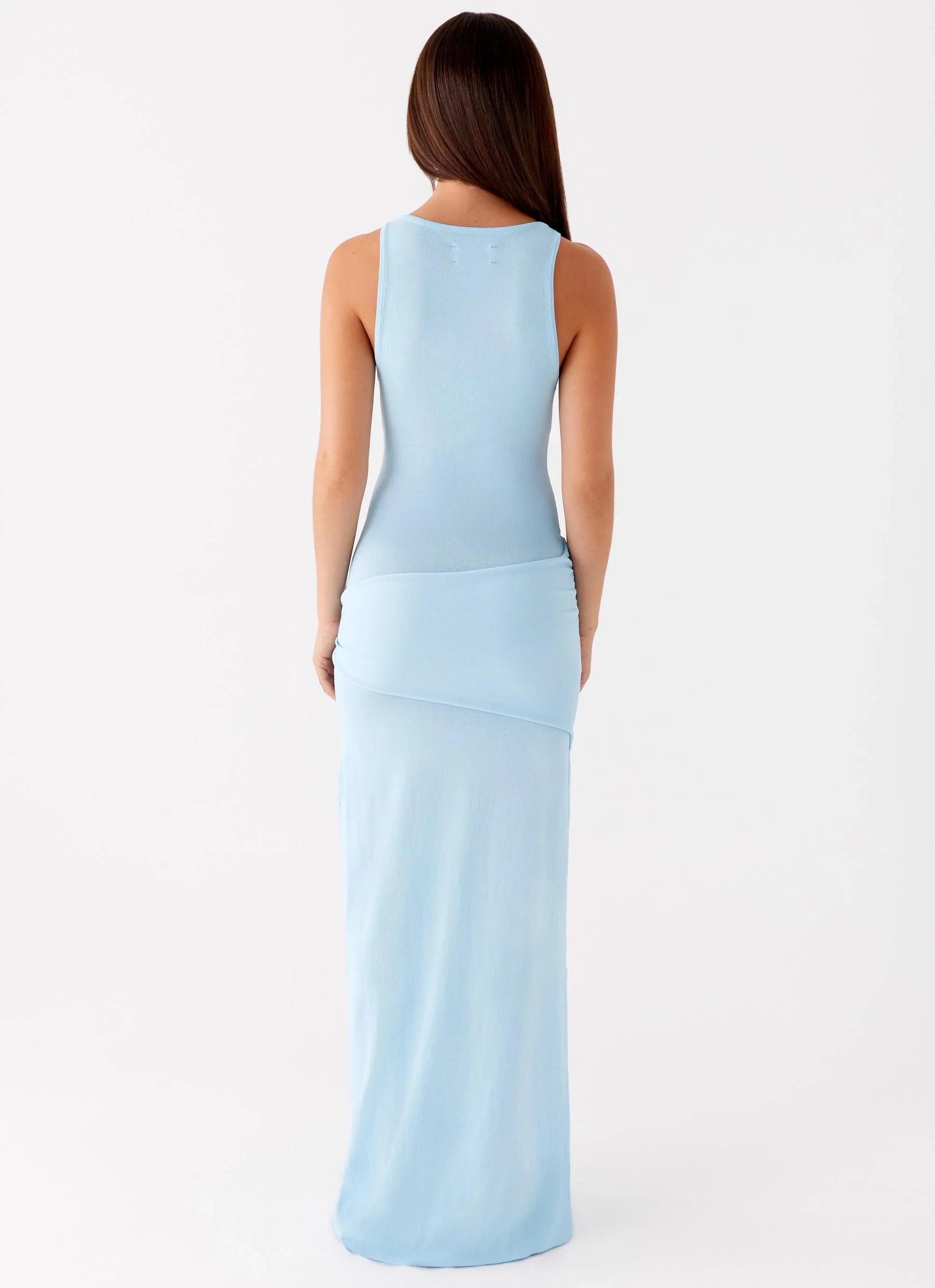 Robe longue Leona - Turquoise