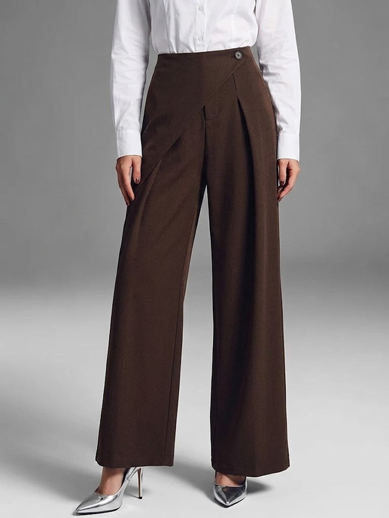 Stylish Casual Straight-leg Trousers
