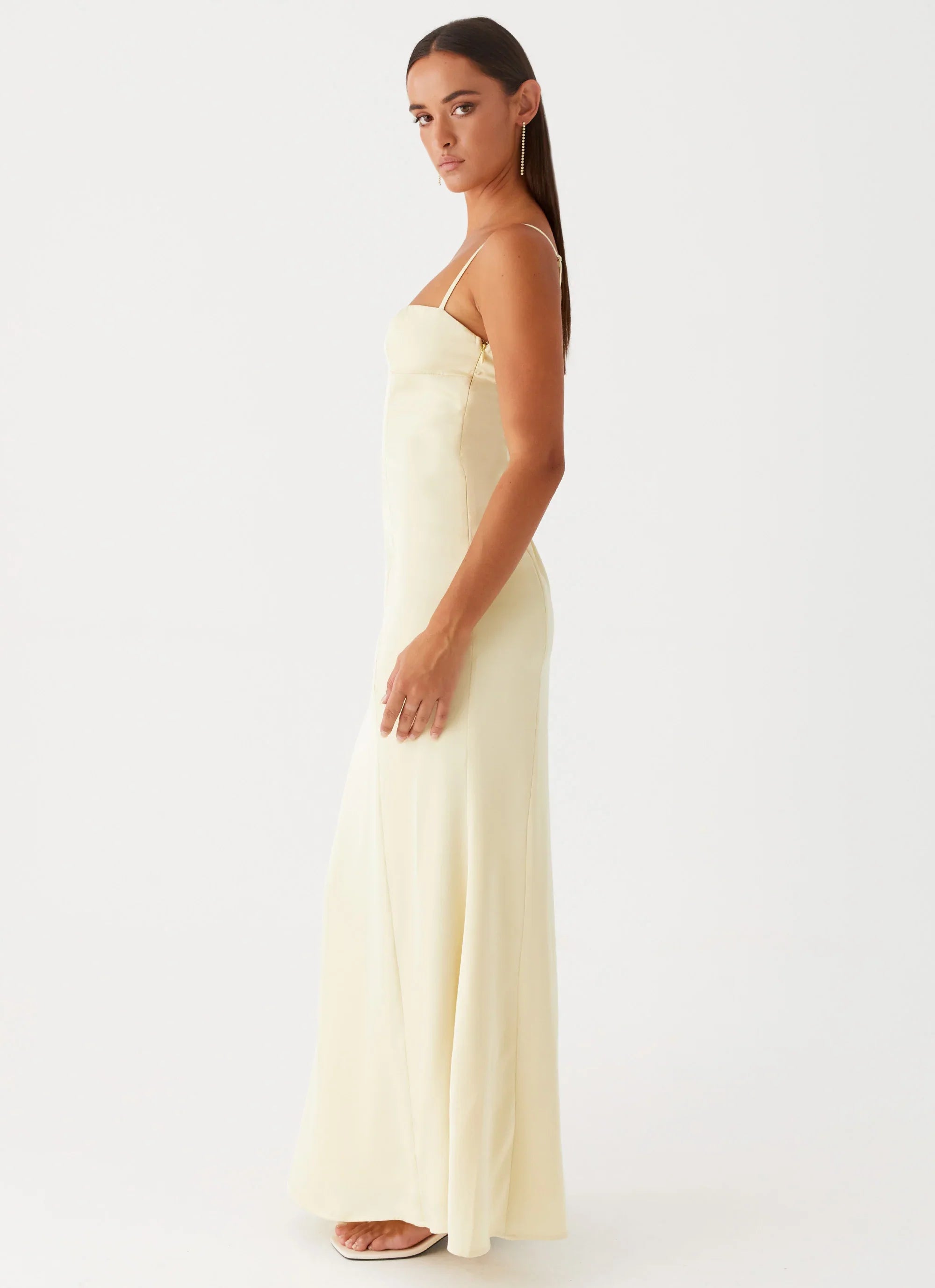 Robe longue Miss Bloom - Citron