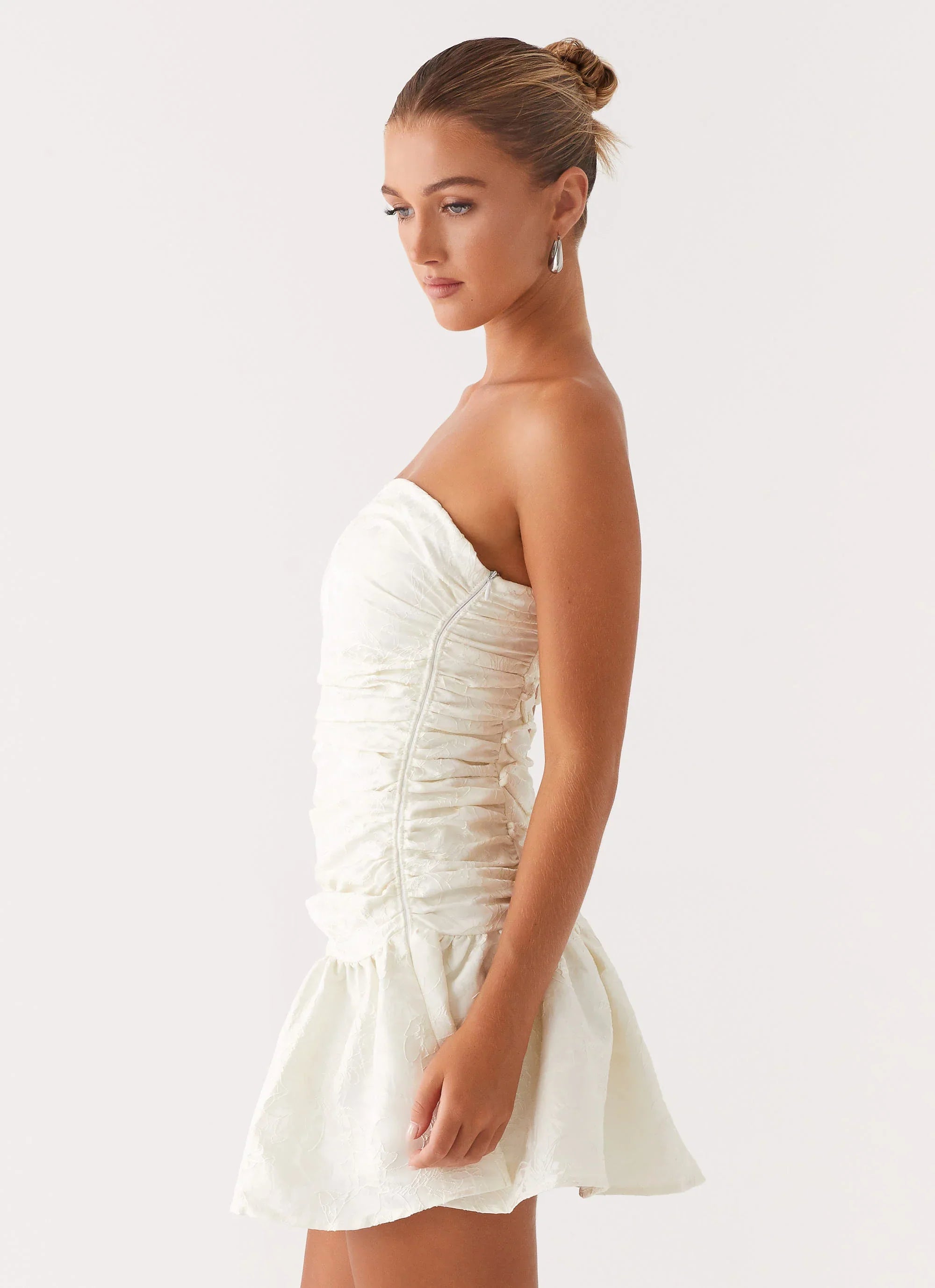 Mini-robe Rayon de lumière - Blanc