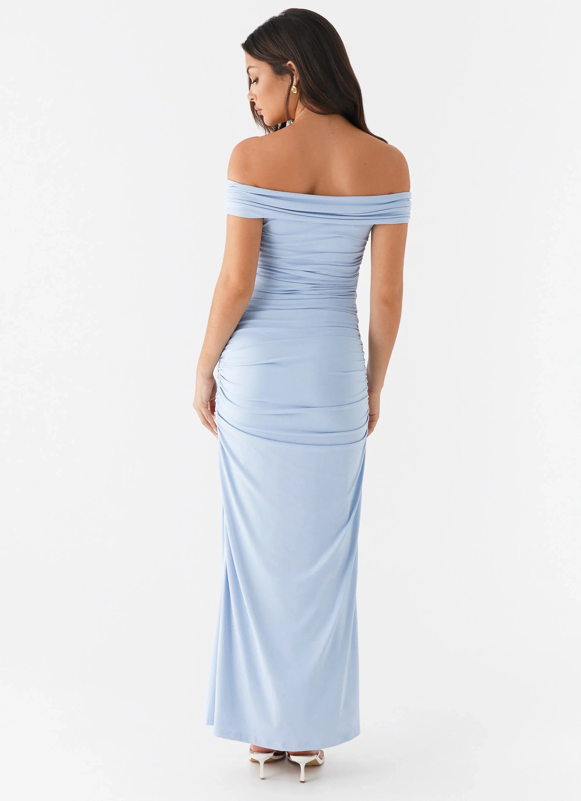 Robe longue Majorly - Bleu