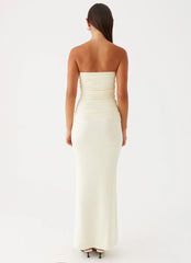 Robe longue Rudy - Jaune