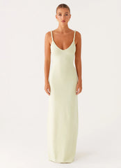 Robe longue Anastasia - Sauge
