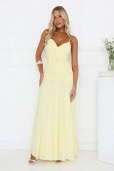 Robe longue Lemonade Sunshine jaune
