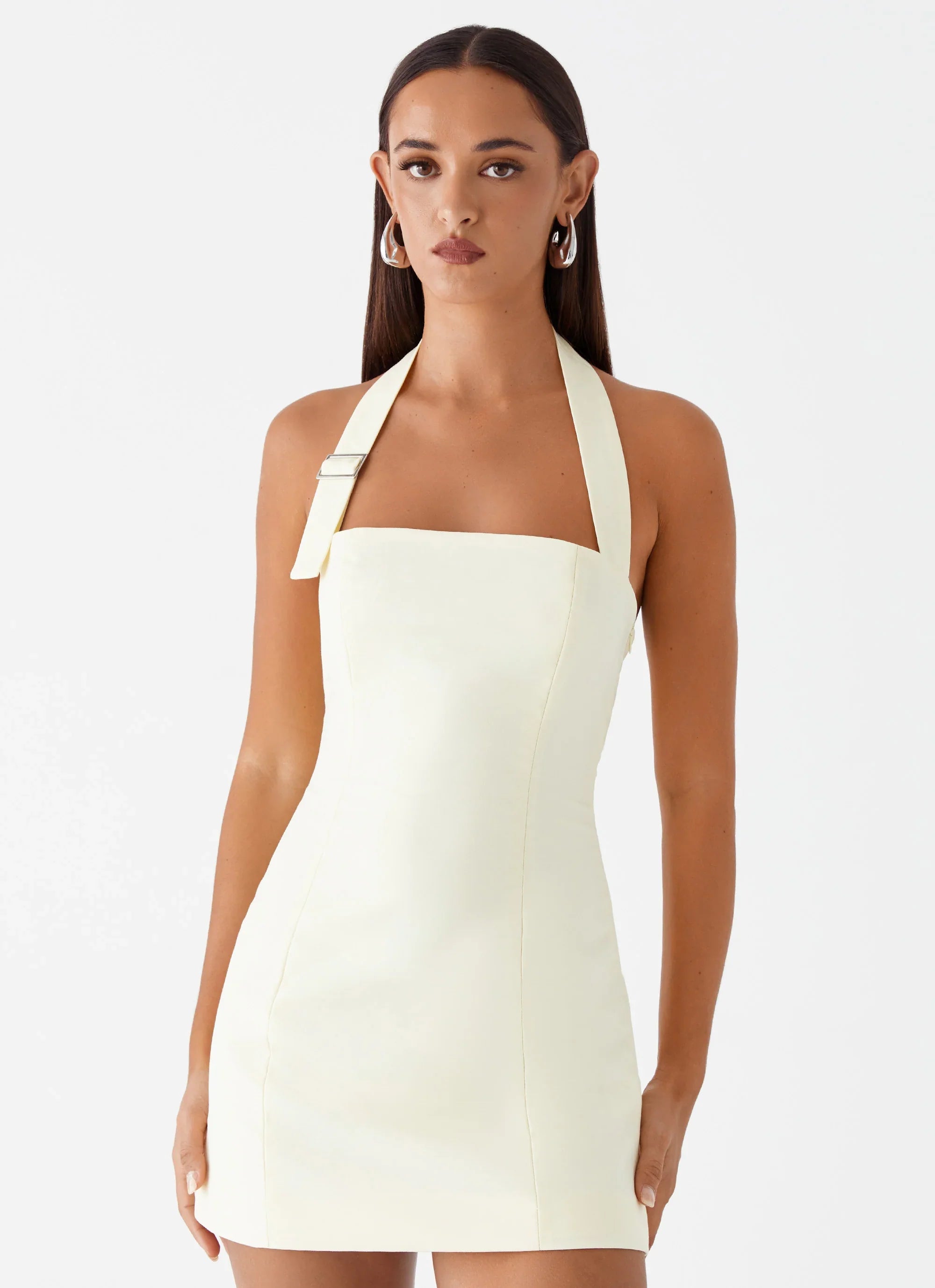 Robe Bianca Dos Nu - Jaune