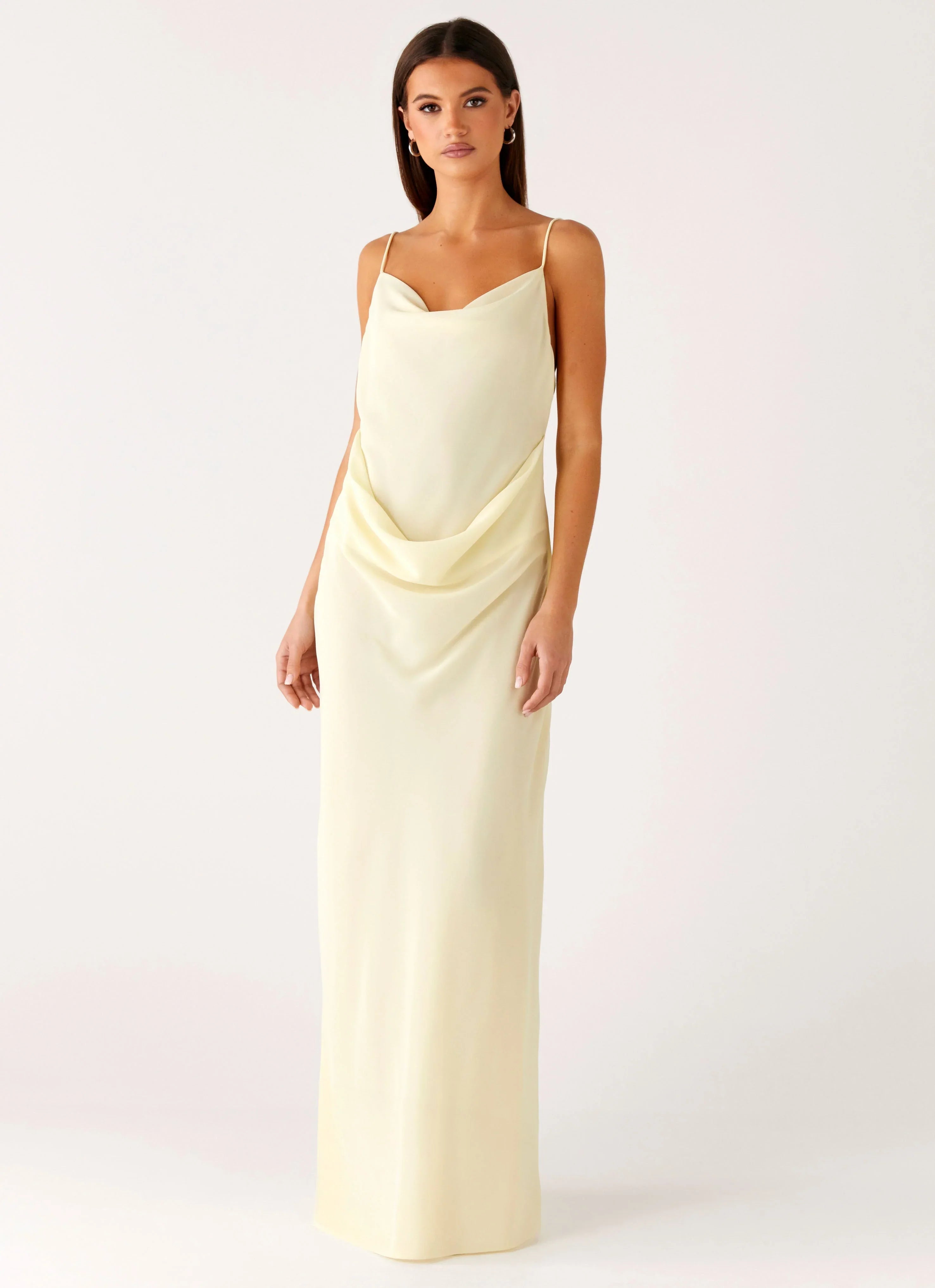 Robe longue Oliana - Jaune